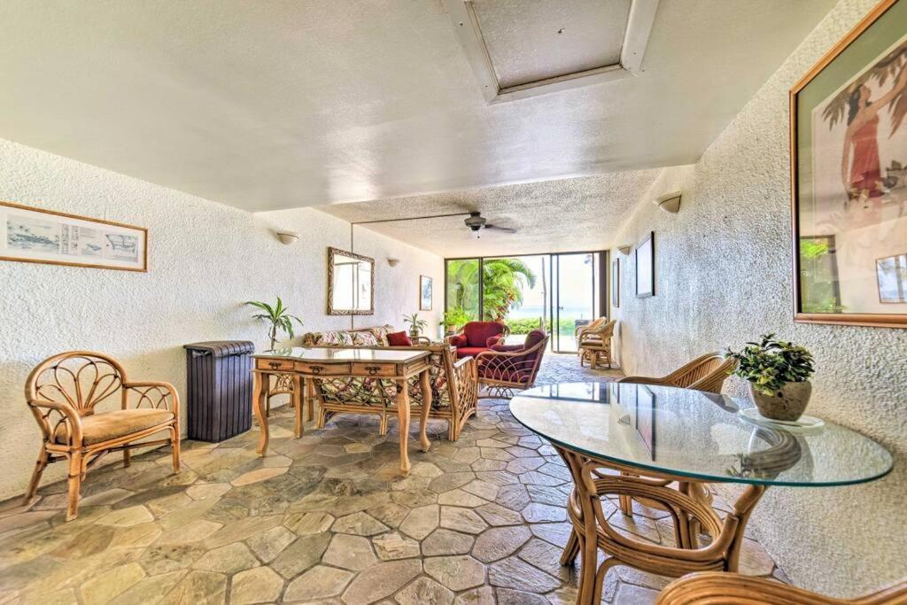 Stunning Maui Direct Ocean Front On The Beach, Walk To Beach From Condo, Watch Turtles, Whales, Ac In All Rooms Ocean View Pool And Spa 와일루쿠 외부 사진