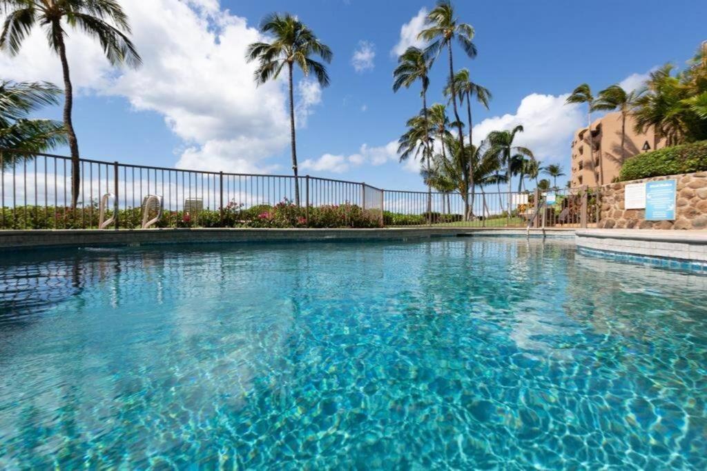 Stunning Maui Direct Ocean Front On The Beach, Walk To Beach From Condo, Watch Turtles, Whales, Ac In All Rooms Ocean View Pool And Spa 와일루쿠 외부 사진