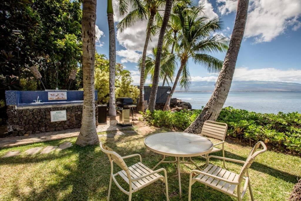 Stunning Maui Direct Ocean Front On The Beach, Walk To Beach From Condo, Watch Turtles, Whales, Ac In All Rooms Ocean View Pool And Spa 와일루쿠 외부 사진