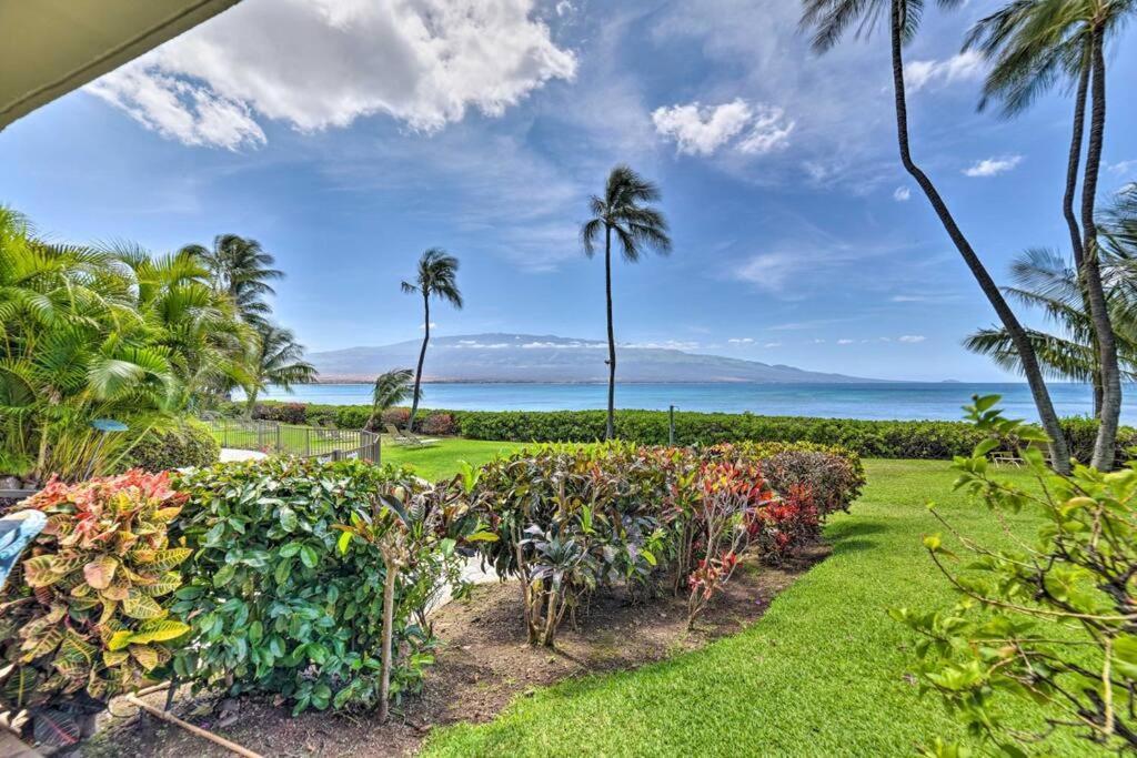 Stunning Maui Direct Ocean Front On The Beach, Walk To Beach From Condo, Watch Turtles, Whales, Ac In All Rooms Ocean View Pool And Spa 와일루쿠 외부 사진